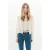 Caroll gebreid vest ecru met kabels