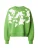 Essentiel Antwerp Sweatshirt ‘Jaga’  grasgroen / wit