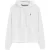 Witte hoodie met regular fit en geborduurd Rigby Go-logo