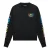 Amiri Xo Beverly Hills Zwarte Ronde Hals Trui