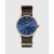 Cluse Bruin Leren Dress Watch
