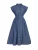 JIORO Blousejurk ‘ESSENTIALS’  blauw denim