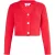 Mymo Kort vest Dames rood
