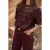 Nukus Nkf01066 333 nicole top flower pu cherry