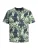 JACK & JONES Shirt ‘JJJEFF’  nachtblauw / enziaan / olijfgroen / pastelgroen
