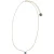 OTAZU Solitaire Crystal Necklace Light Sapphire