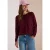 Trui met ronde hals en laagjesdetail
