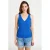 Cache Cache mouwloze top blauw