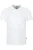HAKRO T-Shirt V-hals wit, Effen