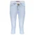 Geisha skinny regular waist broek light blue denim