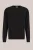 WE Fashion – Heren regular fit trui – Regular fit – Zwart – Katoen –
