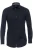 Venti Hyperflex Body Fit Overhemd donkerblauw, Effen