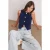 Geweven Crop Top met Knopdetails