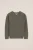 WE Fashion – Jongens gebreide trui met structuur – Regular fit – Groen – Katoen –