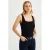 WE Fashion singlet zwart