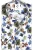 R2 Amsterdam Linnen Overhemd wit, Bloemen