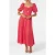 Forever New Jojo Twist Midi Dress Hot Raspberry