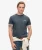 Essential Gestreept Retro T-shirt met Logo Blauw