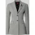 HUGO Lange blazer met metalen broche model ‘Asmalla’