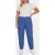 Summum Woman Cocoon Pants Vintage Comf Stretch Twill Royal Blue