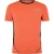 Diadora Heren-hardloop-T-shirt met logo en ronde hals (Oranje/zwart)