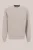 WE Fashion – Heren regular fit sweater met structuur – Regular fit – Taupe – Katoen –