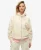 Superdry Vrouwen Essential Logo Oversized Raglanhoodie met Rits Wit