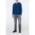 Scotch & Soda Melange Regular Fit Crewneck League Blue