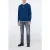 Scotch & Soda Melange Regular Fit Crewneck League Blue