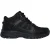 Skechers Leren wandelschoenen voor heren met Hillcrest-logo (Zwart)