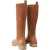 White Stuff Serena Leather Knee High Boot Dark Tan