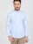 7Camicie Zakelijk overhemd ‘Caravaggio Poplin Stretch Man Shirt White’  lichtblauw