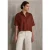 Street One Studio Dames Linnen overhemd blouse in Bruin
