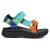 Teva sandalen – zwart/blauw/oranje