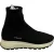 Prada Gebreide Sokken Sneakers in Zwarte Polyester