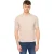 Duck and Cover Heren Mataso Gebreide T-Shirt (Stone)