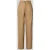 Christian Berg Woman Wide leg linnen broek met bandplooien