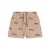 Swim Essentials zwemboxer met all over print bruin