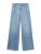 MANGO Bandplooi jeans ‘ONA’  blauw denim