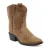 Bootstock Dolly Tiener leren cowboylaarzen met borduursels bruin