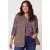 Miss Etam Plus teddy gilet – beige
