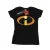 Disney Dames/Dames The Incredibles Costume Logo Katoenen T-Shirt (Zwart)