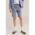 WE Fashion slim chino short blauw
