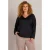 Yest Curve Plus Size top – zwart