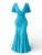 Elena Athanasiadou Avondjurk ‘Dress Athenian Grace Turquoise’  turquoise