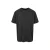 Build your Brand Acid Washed Heavy Oversize Tee BY189 – Black – XL