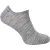 Steven – 1 Paar Heren Merino Wol Onzichtbare Sokken – Warme Footsies Sokken – Lichtgrijs