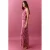 MANGO TEEN maxi rok roze