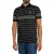 Fila Polo Shirt Met Logan-Strepen, Zwart