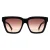 Missoni Vierkant Dames Zwart Bruin Kleurverloop MIS 0132/S
